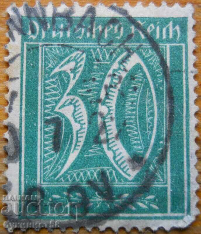 Germany "Official Stamps" - 1921-22