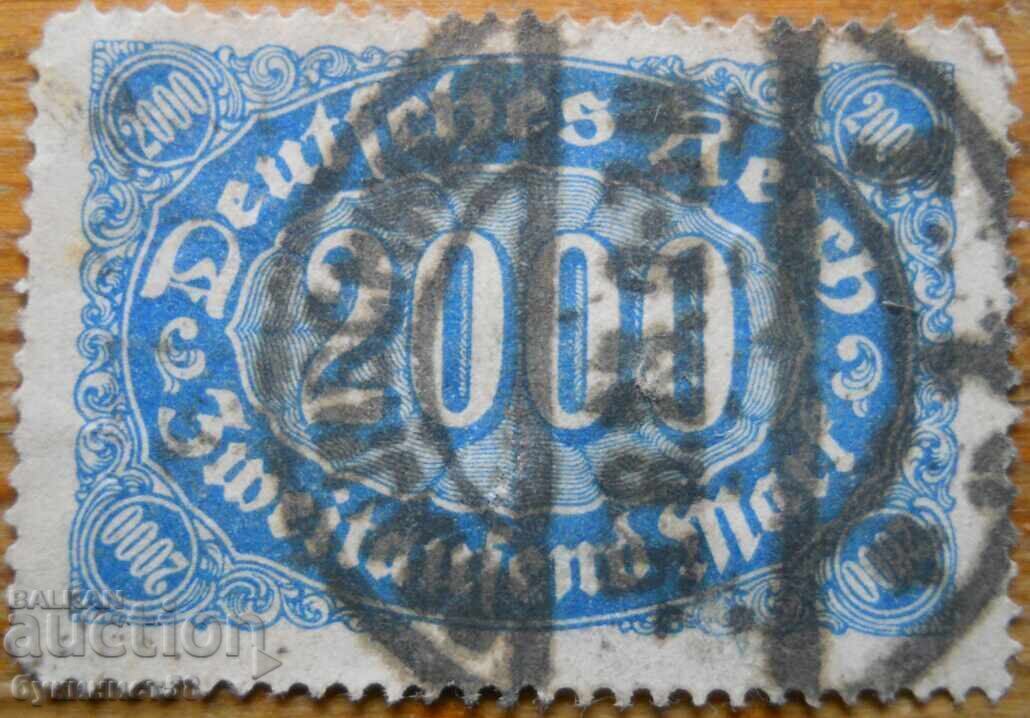 Germania "Marcă hiperinflaționistă" - 1922-23