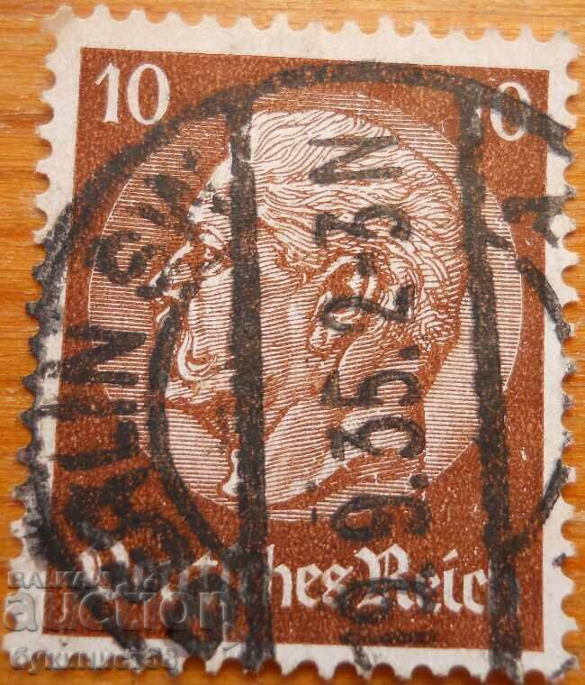 Germany "Chancellor Hindenburg" - 1933