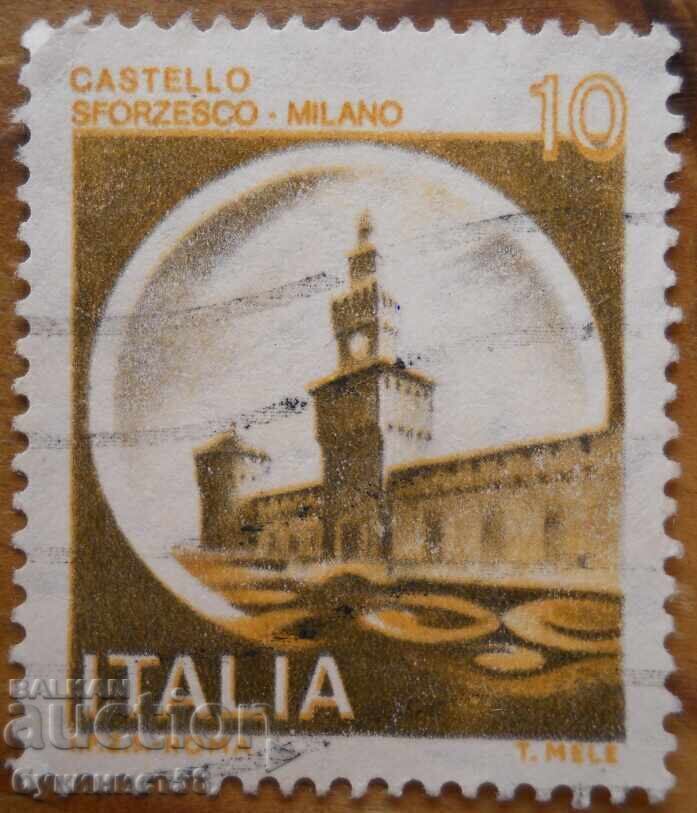 Италия "Замъците на Италия - Сфорцеско" - 1980 г Италия "Замъците на Италия - Сфорцеско" - 1980 г