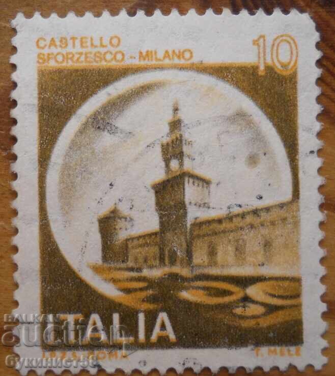 Italia "Castelul Sforza din Italia" - 1980 Italia "Castelul Sforza din Italia" - 1980