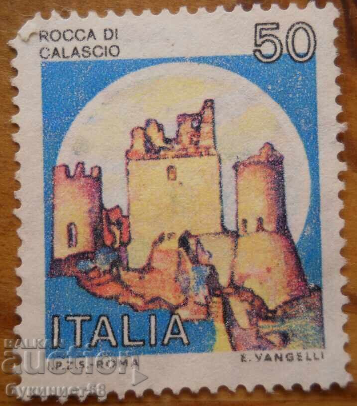 Italy "Castles of Italy - Rocca Calascio" - 1980 Italy "Castles of Italy - Rocca Calascio" - 1980