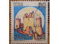 Италия "Замъците на Италия - Рока Каласчо" - 1980 г