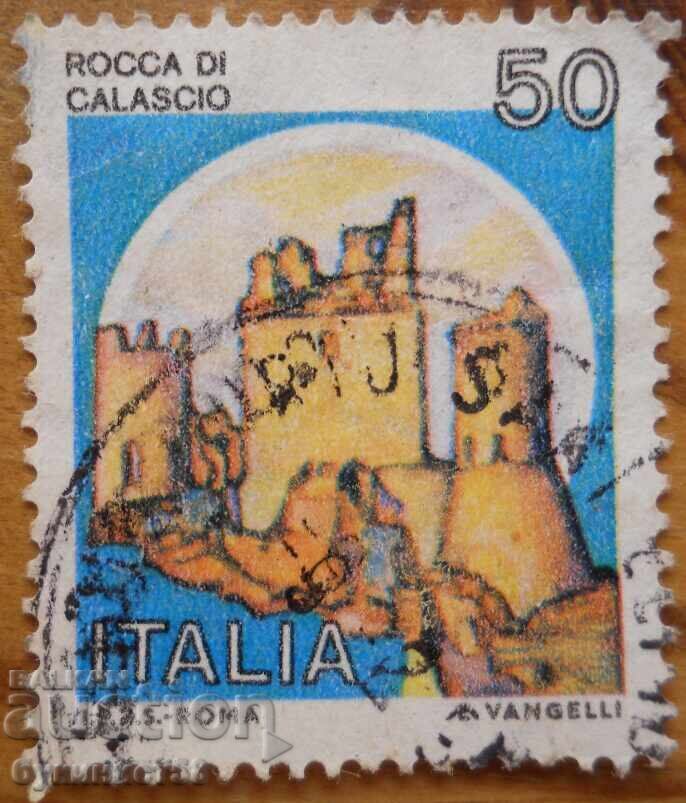 Италия "Замъците на Италия - Рока Каласчо" - 1980 г Италия "Замъците на Италия - Рока Каласчо" - 1980 г