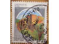 Италия "Замъците на Италия - Кастело ди Боза" - 1980 г