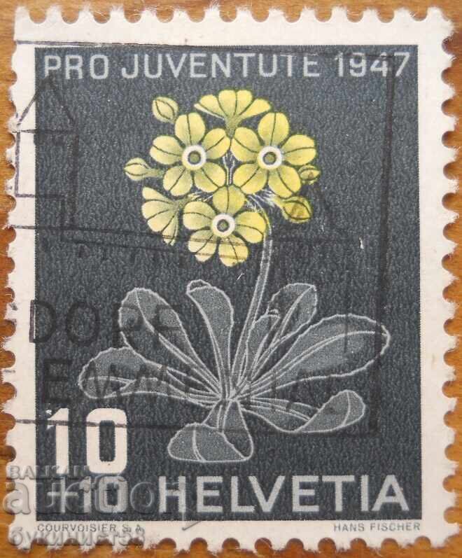 Switzerland "Flowers" - 1947 Switzerland "Flowers" - 1947