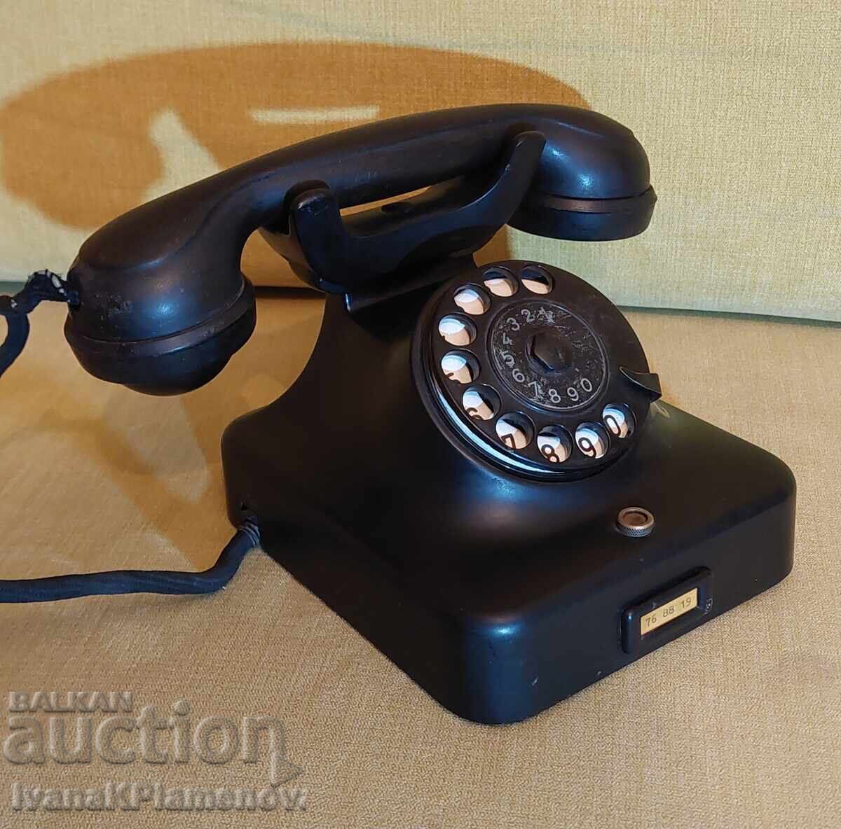 Retro Bakelite SIEMENS Telephone for Collectors with price 90.00 BGN | € 46.02 Retro Bakelite SIEMENS Telephone for Collectors with price 90.00 BGN | € 46.02