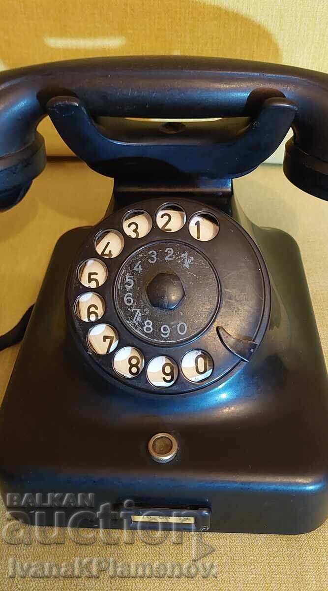 Auction Retro Bakelite SIEMENS Telephone for Collectors Auction Retro Bakelite SIEMENS Telephone for Collectors