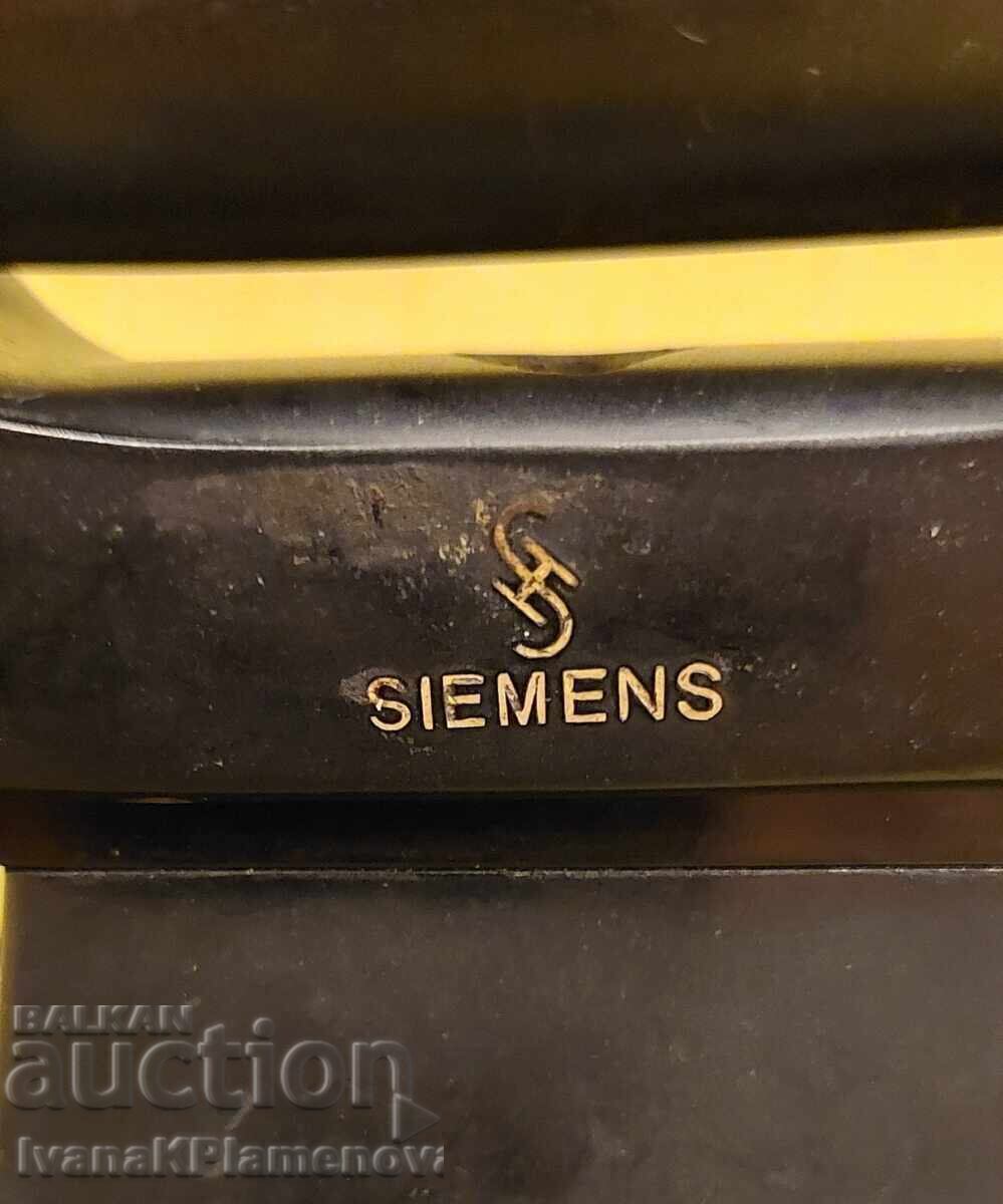 Telefon retro din bachelită SIEMENS pentru colecționari - 7