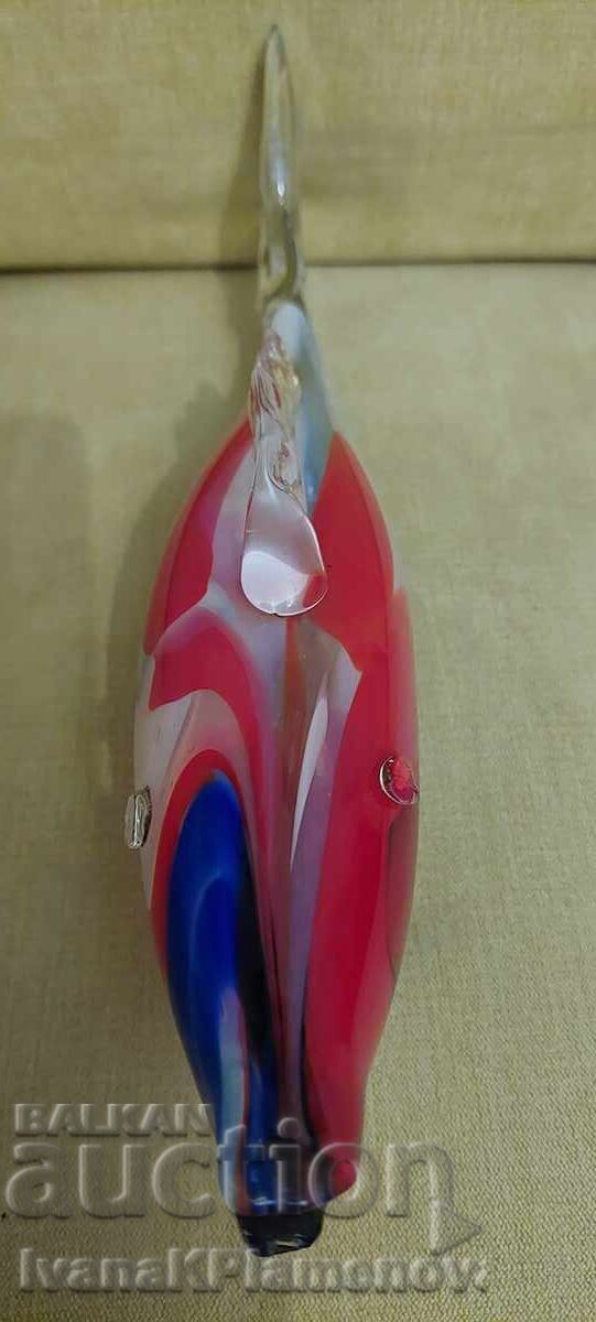 Παράδοση Συλλεκτικό γυάλινο ψάρι φιγούρα