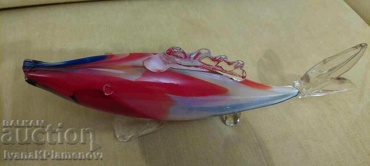 Συλλεκτικό γυάλινο ψάρι φιγούρα - 6