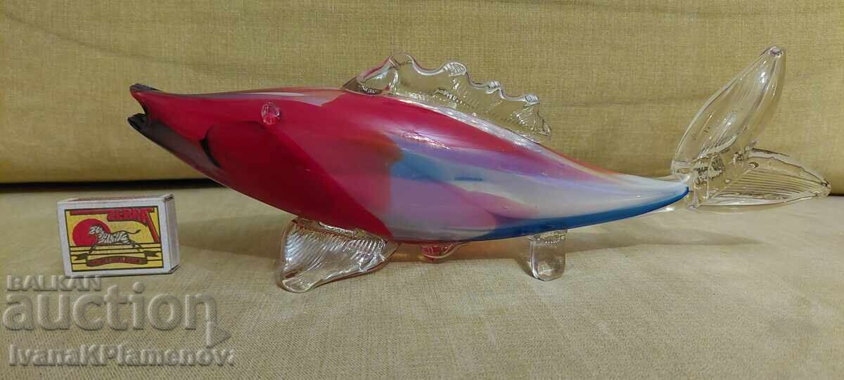 Συλλεκτικό γυάλινο ψάρι φιγούρα - 7