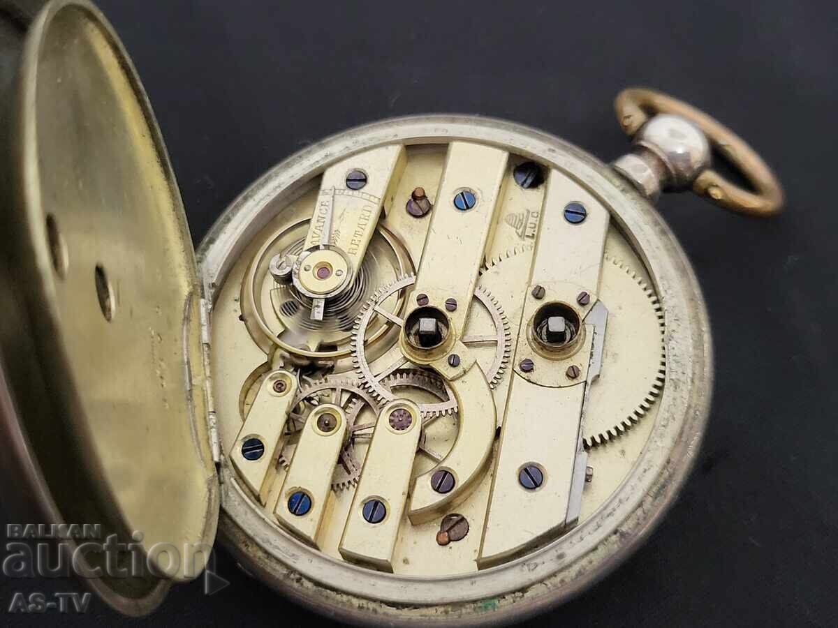 Ceas de buzunar de argint - 5