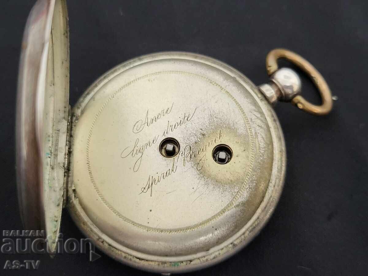 Ceas de buzunar de argint - 7