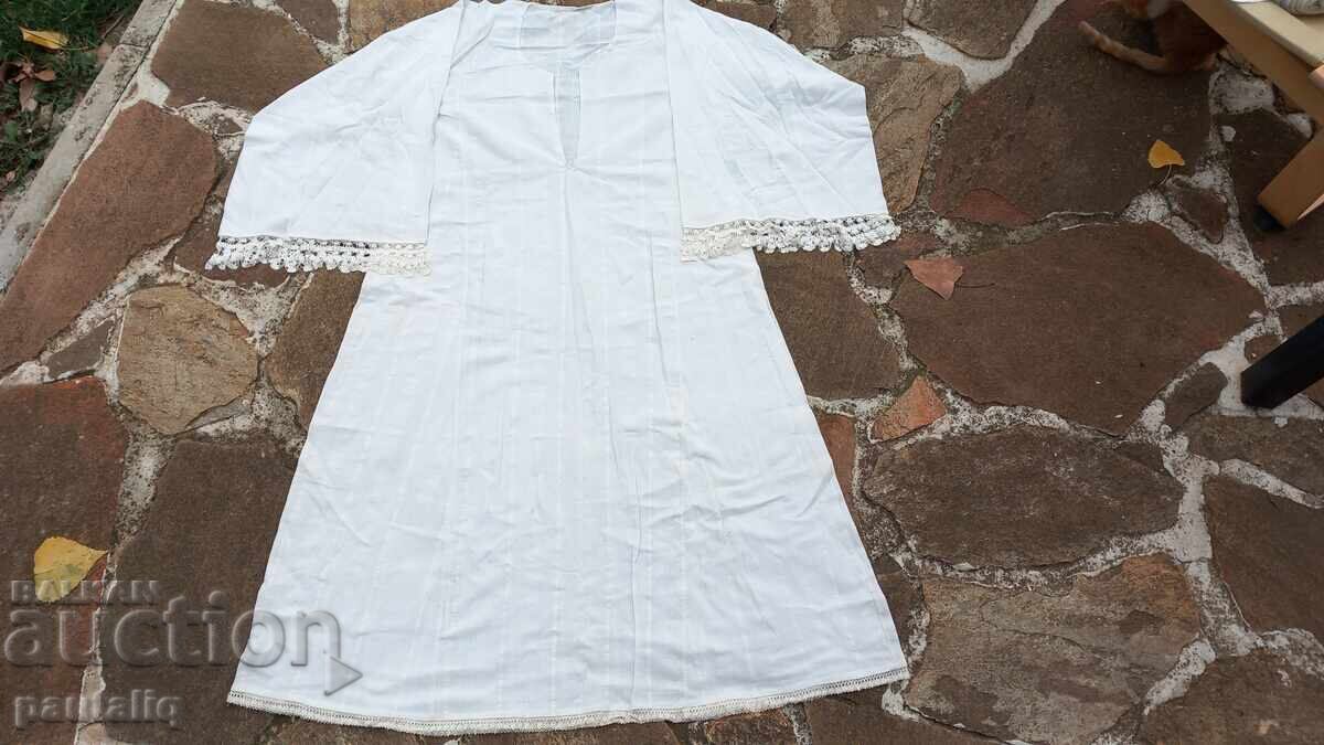 WOMEN'S SHIRT FOR KYUSTENDIL COSTUME, KENAR WITH RICH LACE with price 80.00 BGN | € 40.90