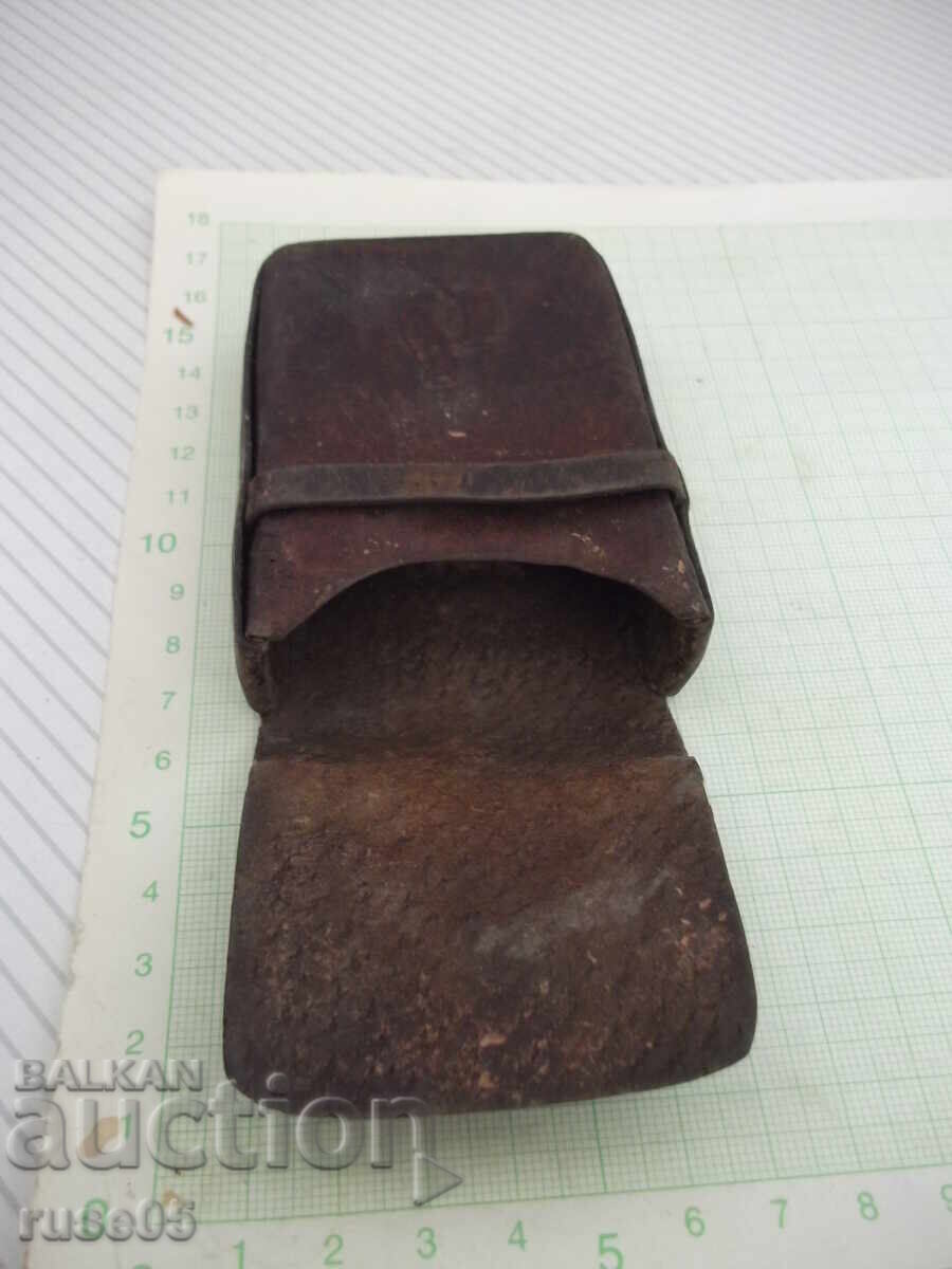 Θήκη τσιγάρων δερμάτινη από κατάστημα "ΣΒΧ" από την εποχή του σοσιαλισμού - 1 - 5