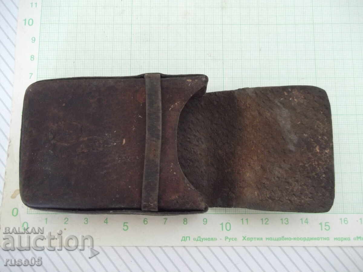 Θήκη τσιγάρων δερμάτινη από κατάστημα "ΣΒΧ" από την εποχή του σοσιαλισμού - 1 - 6
