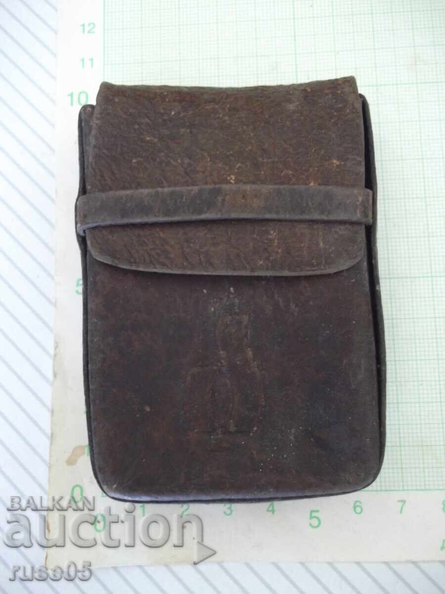 Θήκη τσιγάρων δερμάτινη από κατάστημα "ΣΒΧ" από την εποχή του σοσιαλισμού - 1