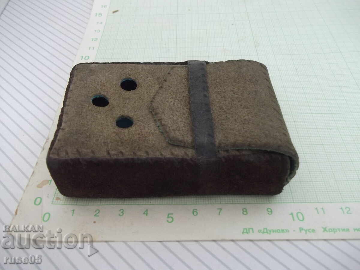 Аукцион Калъф кожен за цигари от м-н "СБХ" от соца - 2