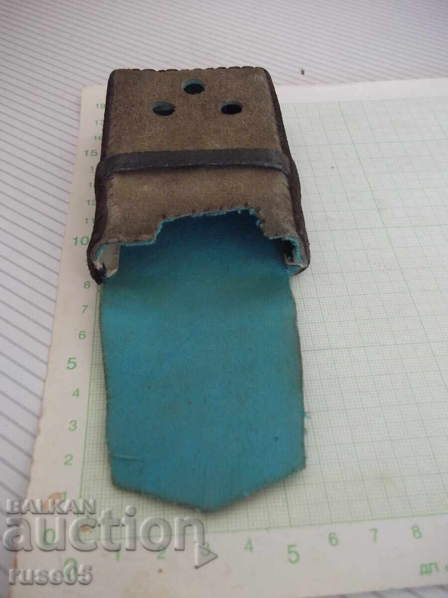 Калъф кожен за цигари от м-н "СБХ" от соца - 2 - 5