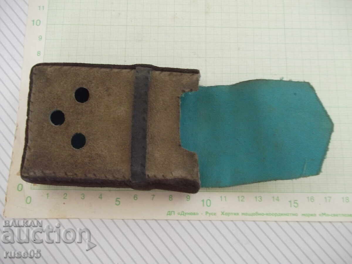 Калъф кожен за цигари от м-н "СБХ" от соца - 2 - 6