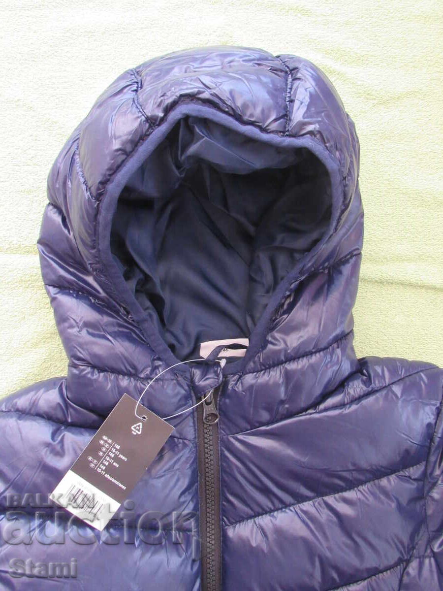 Beautiful children's jacket with hood, size 146, new - 5
