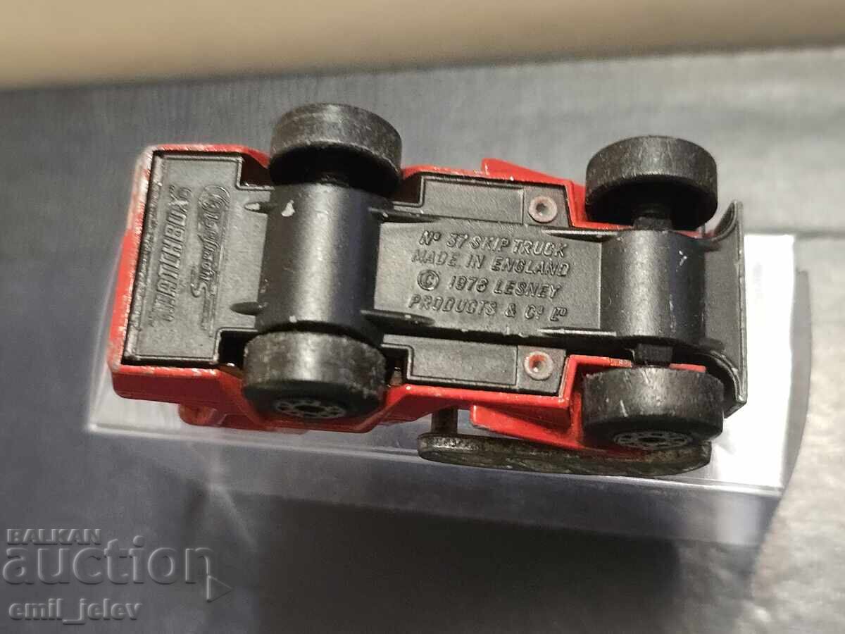 LESNEY MATCHBOX - 37C Skip Truck 1976-1981 - 6