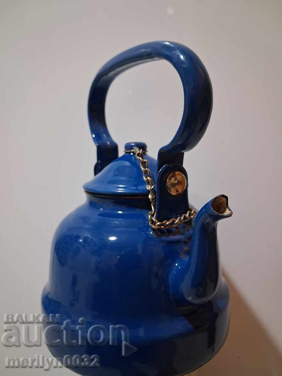 Εμαγιέ τσαγιέρα σοσιαλισμού με σμάλτο ΣΦΡΓΙ Γιουγκοσλαβία με τιμή 53.00 BGN | € 27.10