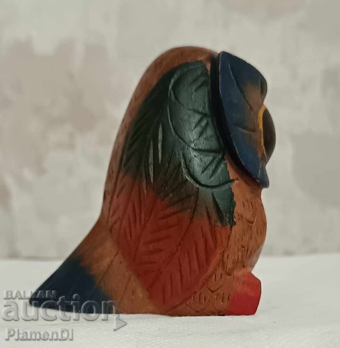 Παλαιό, αντίκα, ξύλινο ειδώλιο κουκουβάγιας με τιμή 12.00 BGN | € 6.14 Παλαιό, αντίκα, ξύλινο ειδώλιο κουκουβάγιας με τιμή 12.00 BGN | € 6.14