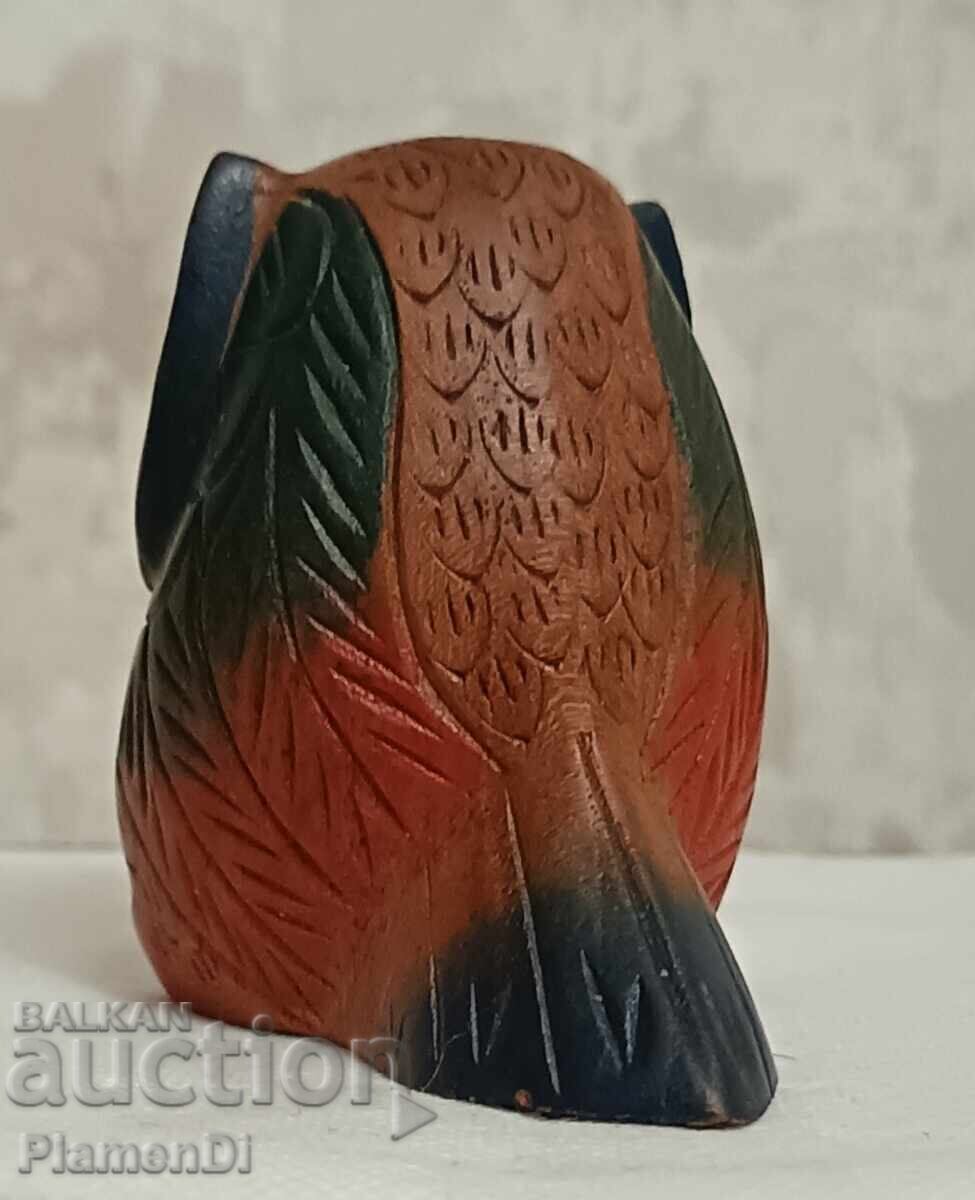 Παράδοση Παλαιό, αντίκα, ξύλινο ειδώλιο κουκουβάγιας Παράδοση Παλαιό, αντίκα, ξύλινο ειδώλιο κουκουβάγιας