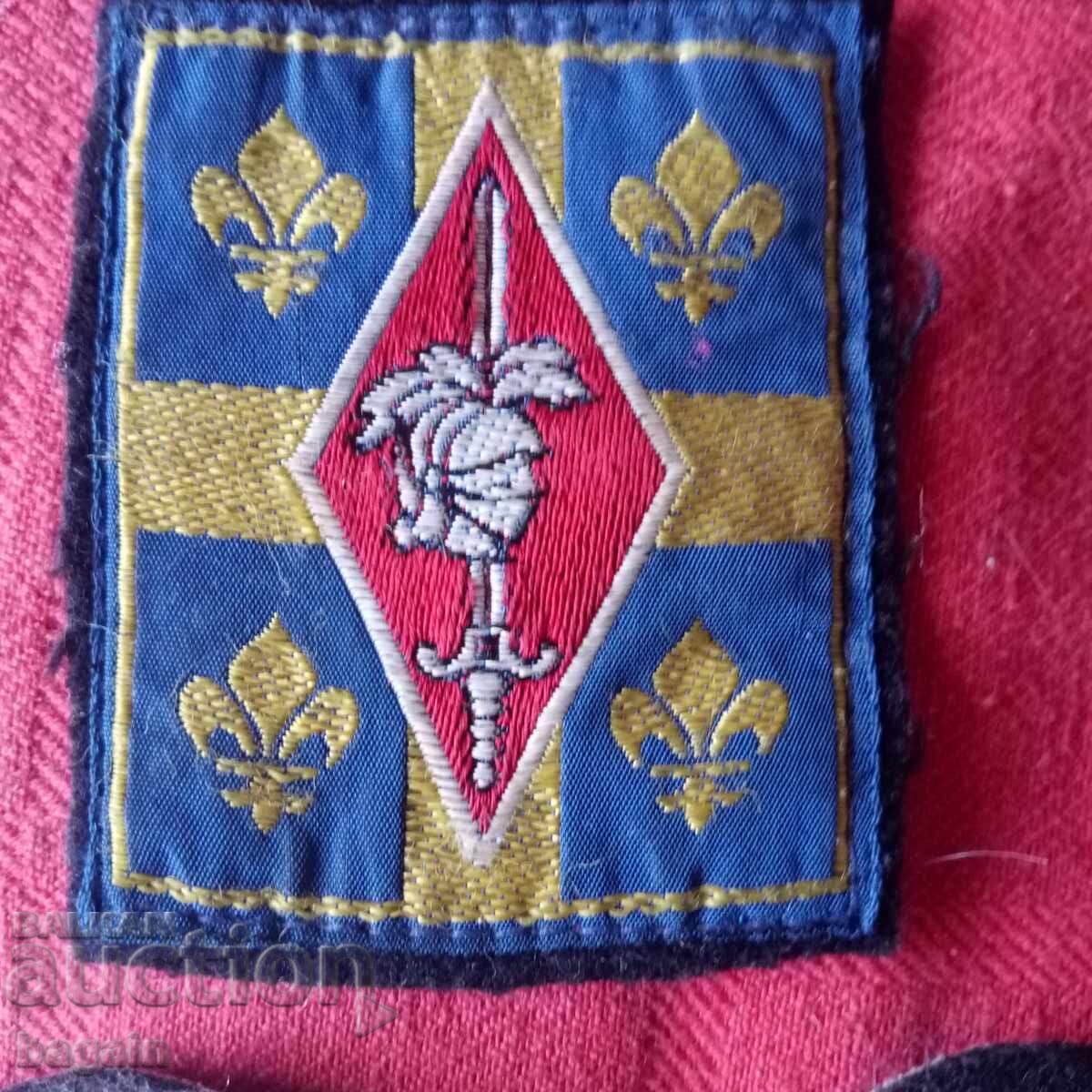 Auction  Military emblems, patches