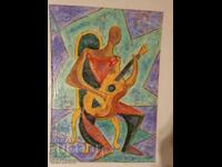 Muzică cu chitară, Krăstyo Nekezov - Burning