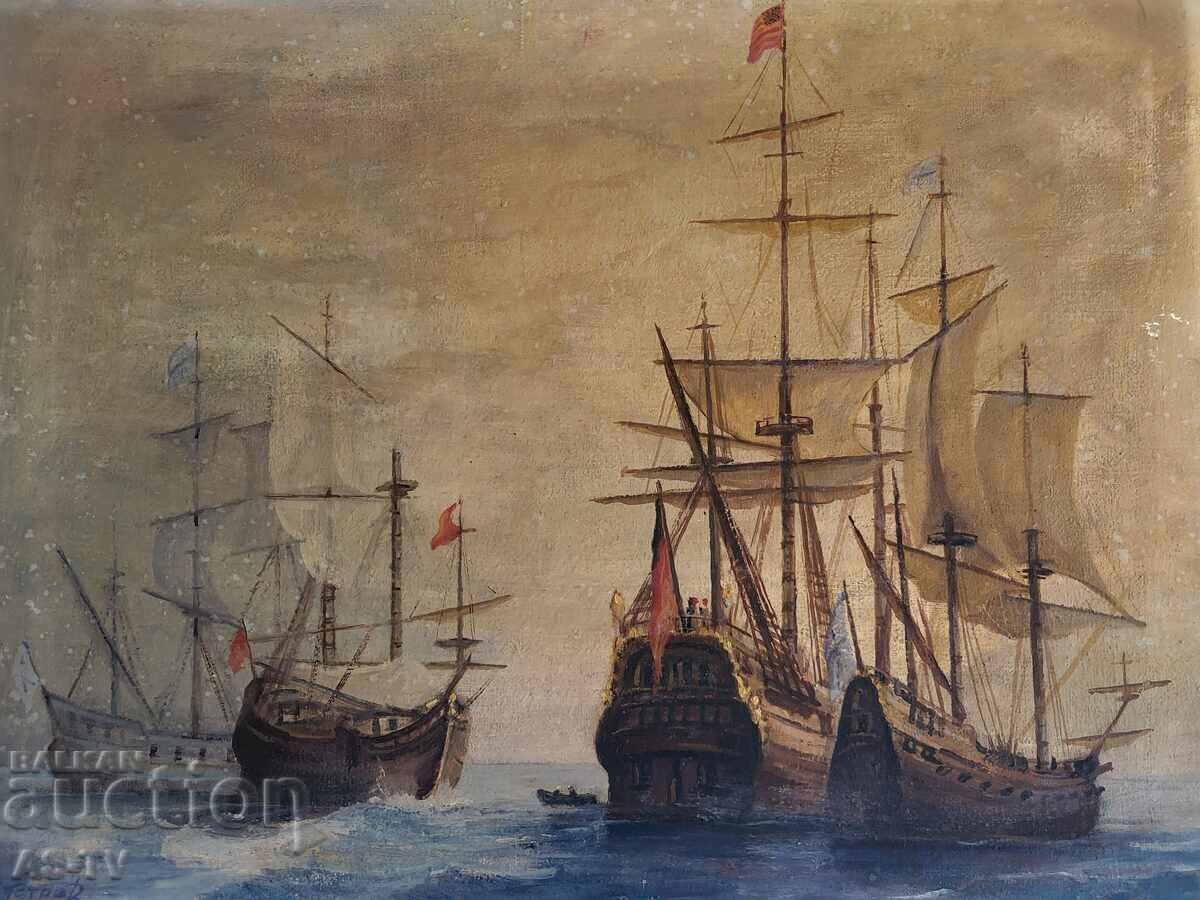 Картина на Сергей Петров 96 г. Картина на Сергей Петров 96 г.