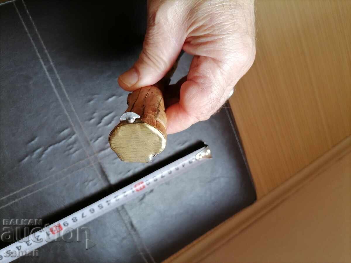 Παλαιό μαχαίρι με σκαλιστή λαβή και κρυψώνα - 6