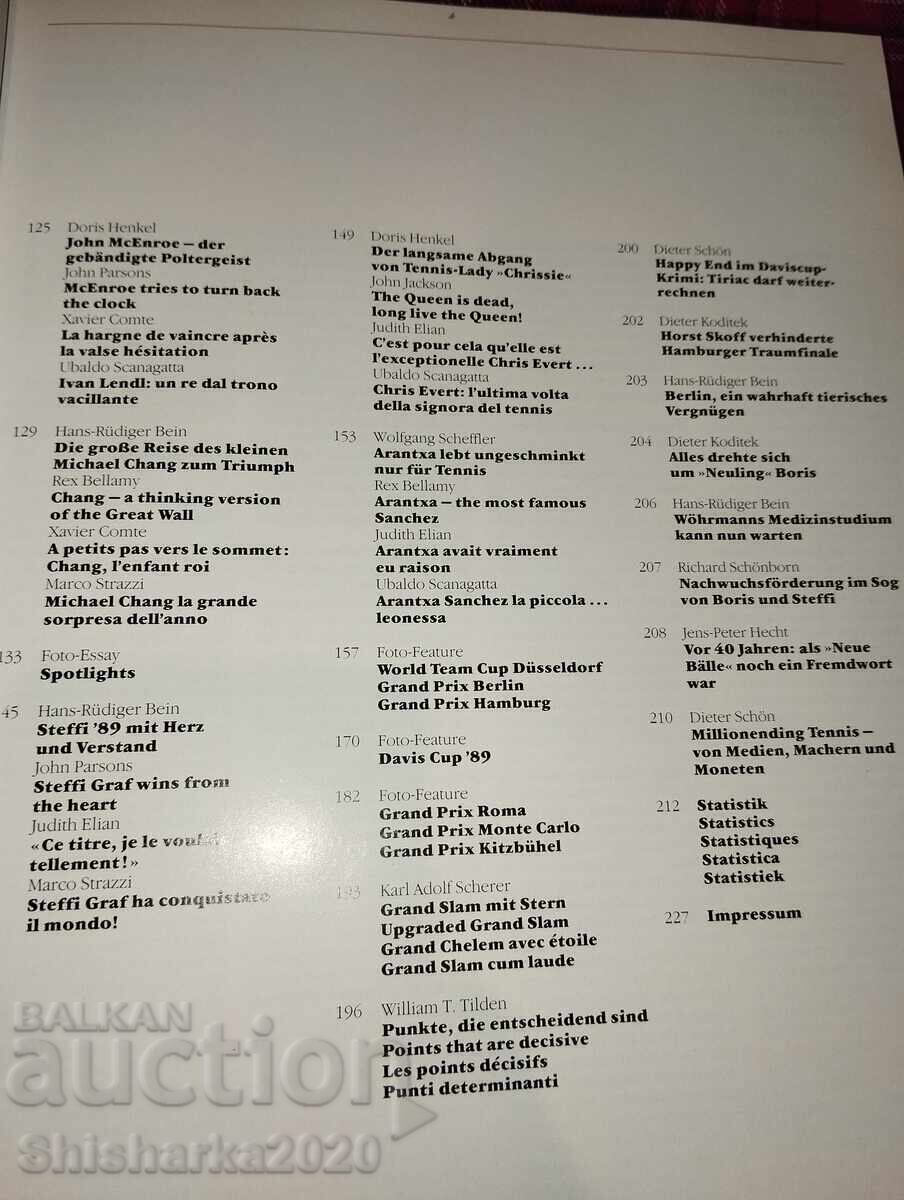 Tennis 89 - 6 Tennis 89 - 6