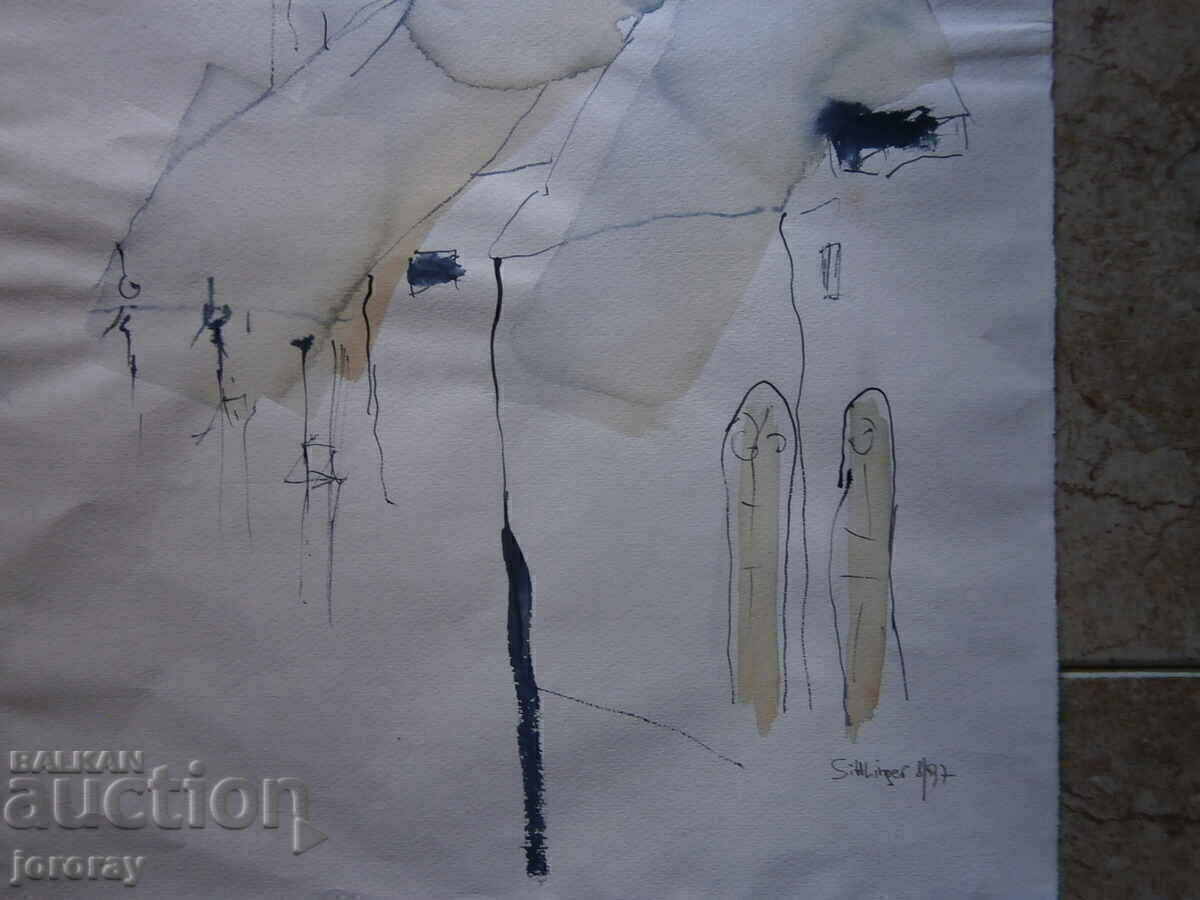 Auction  Watercolor 39x51cm.