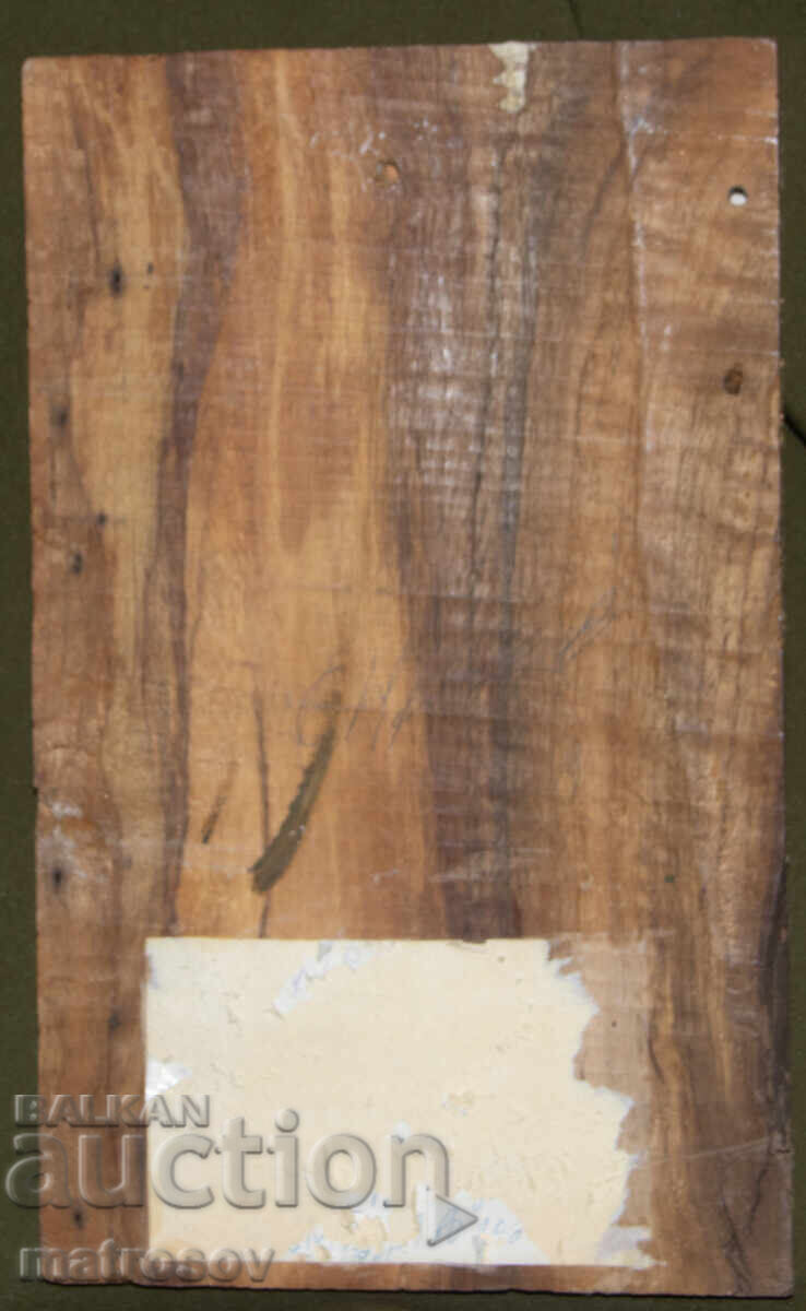 Icon, tempera, gold leaf, Holy Mother with the Child, St. Joseph - 6