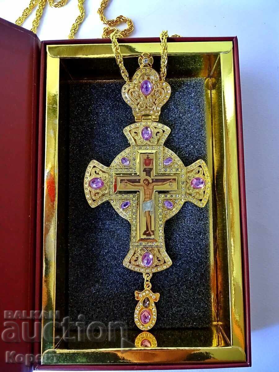 Νέος Ορθόδοξος επιθωρακικός ιερατικός σταυρός 6