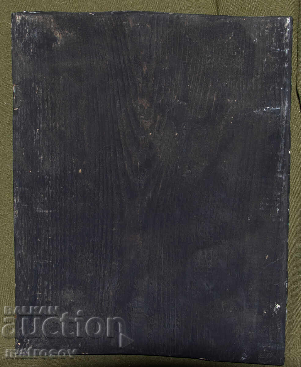 Sfântul Ioan Rilski, icoană pictată manual, vopsele tempera - 6