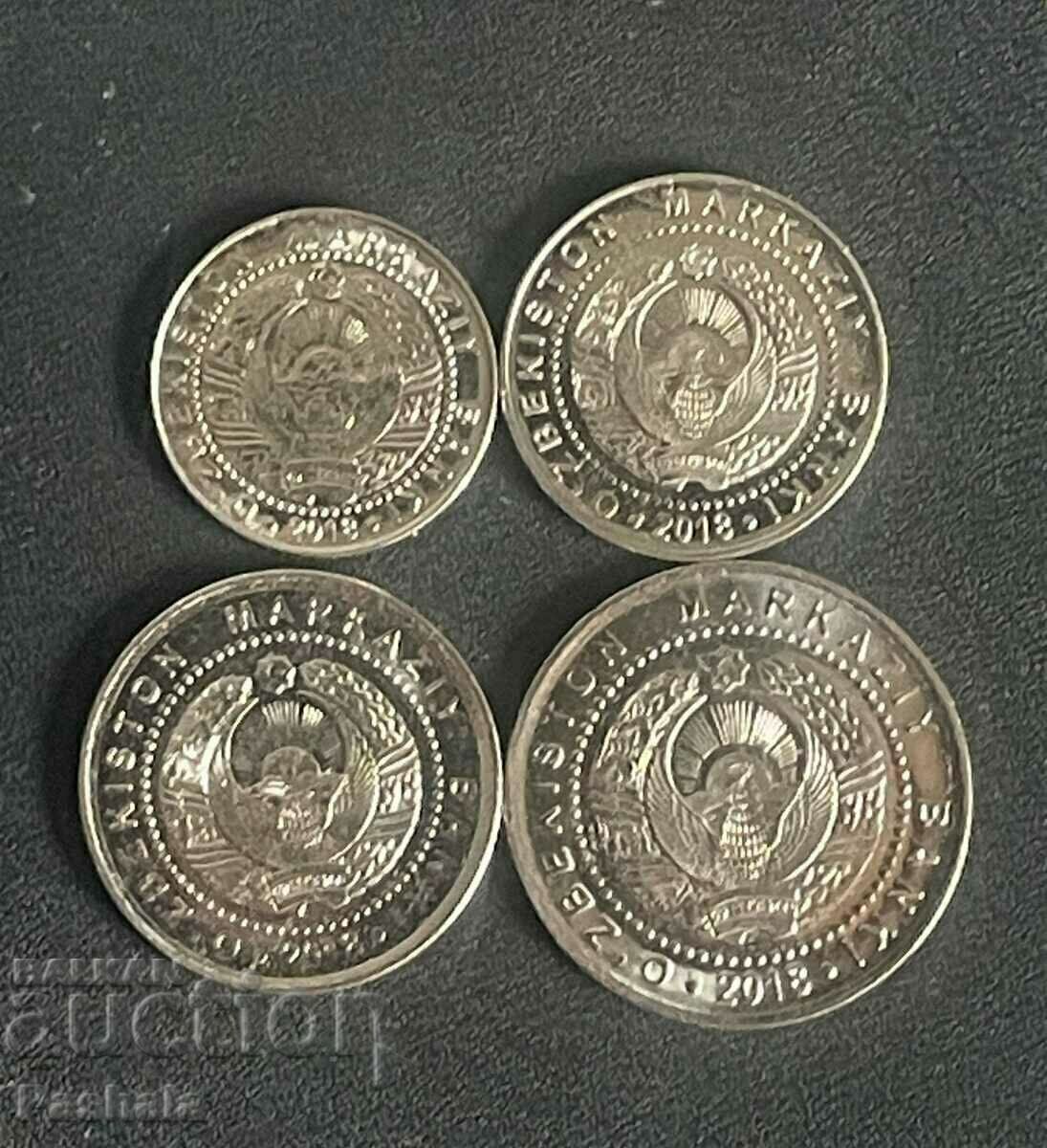 Uzbekistan 50, 100, 200, 500 soms 2018 with price 6.00 BGN | € 3.07 Uzbekistan 50, 100, 200, 500 soms 2018 with price 6.00 BGN | € 3.07