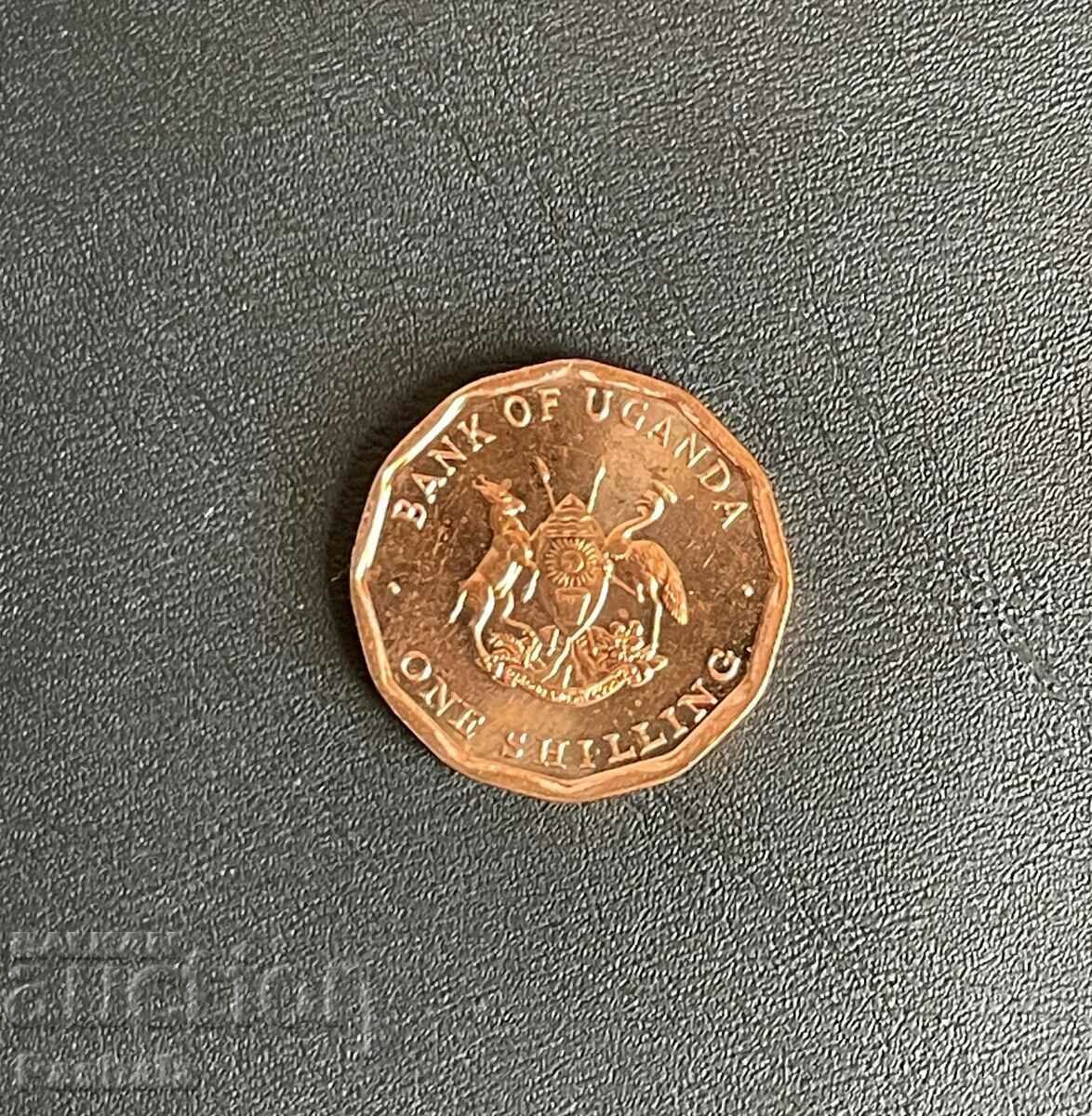 Uganda 1 șiling 1987 cu preț 2.00 BGN | € 1.02