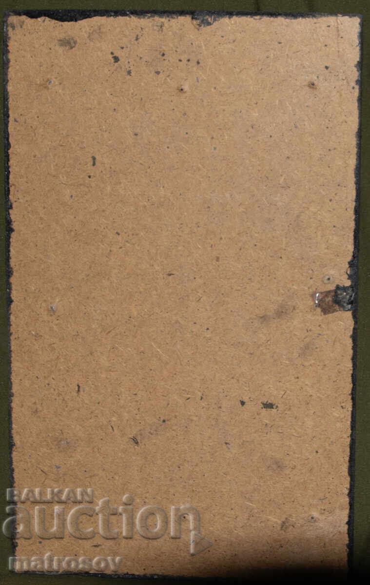 Icoană metalică lucrată manual, basorelief, Iisus Hristos - 6