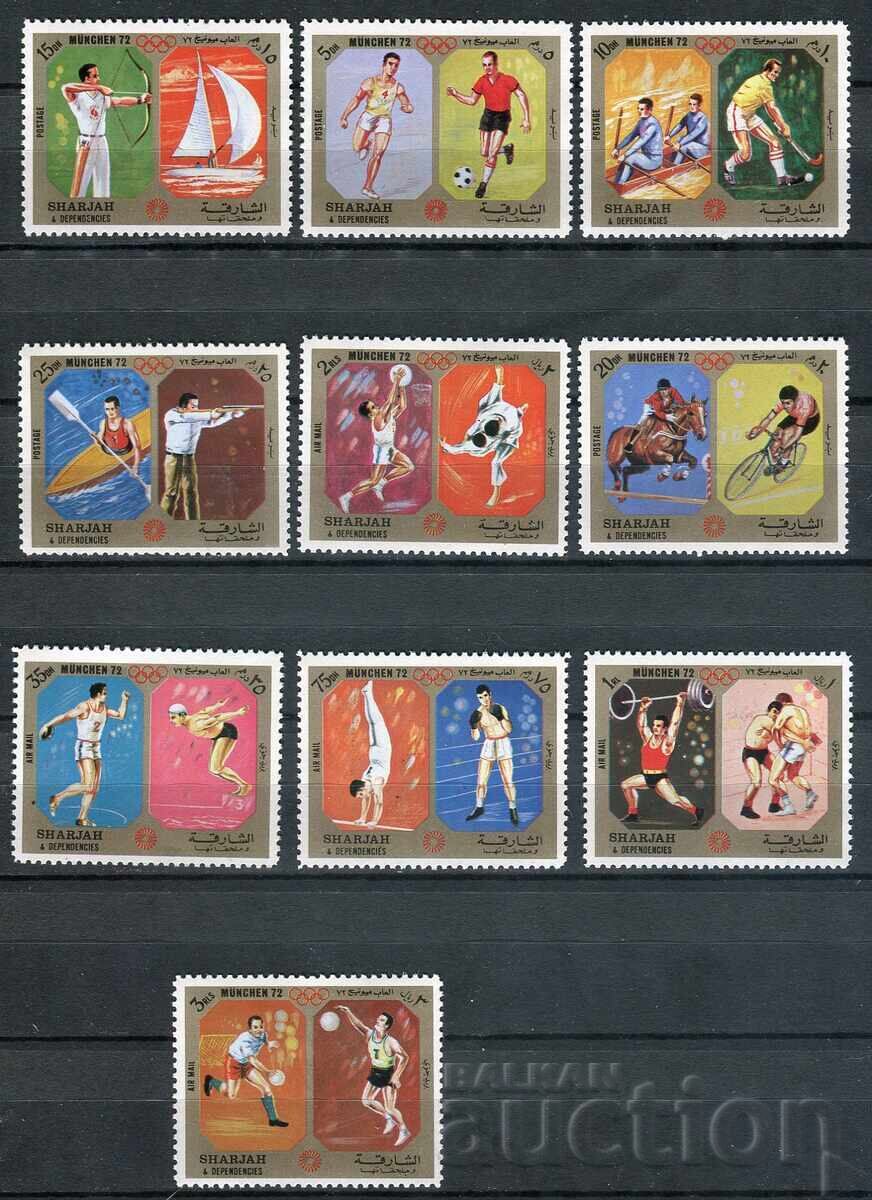 UAE/Sharjah 1972. MnH - Sport, Munich Olympics '72