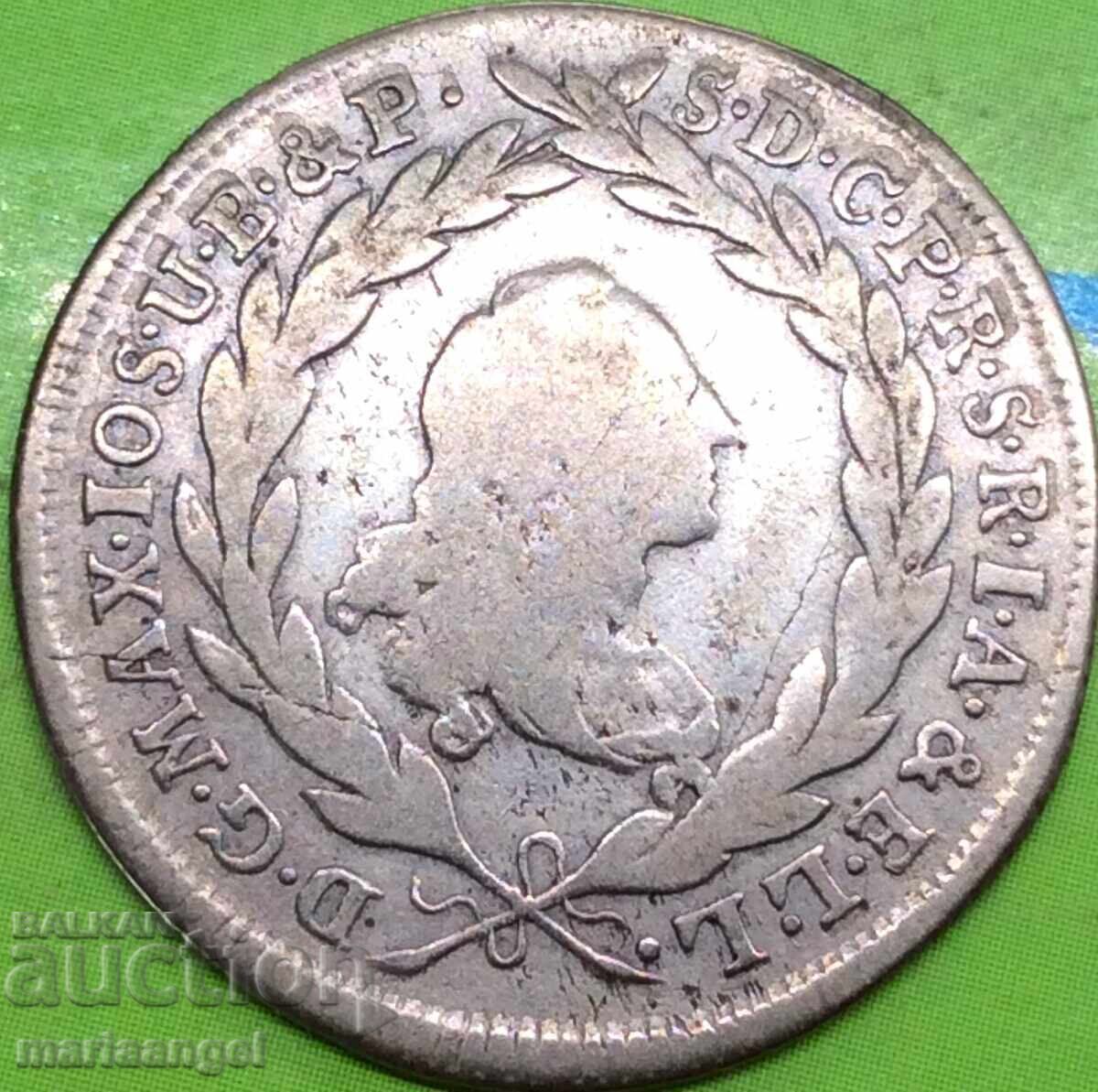 Βαυαρία 10 Kreuzer 1774 Γερμανία Maximilian Joseph αργυρό - 5