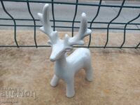 STATUETĂ DIN PORȚELAN FIGURĂ CERB CERBUȚ