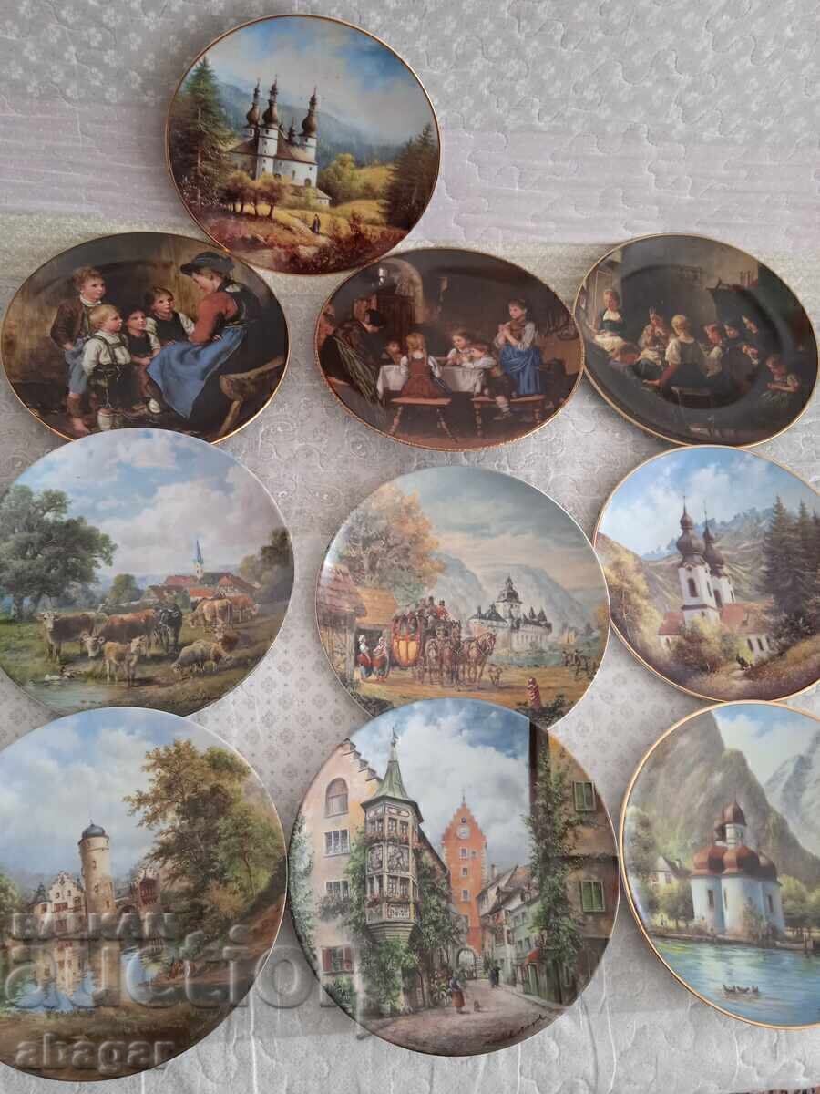 Farfurii de porțelan german de colecție - set cu preț € 56.24 | 110.00 BGN Farfurii de porțelan german de colecție - set cu preț € 56.24 | 110.00 BGN