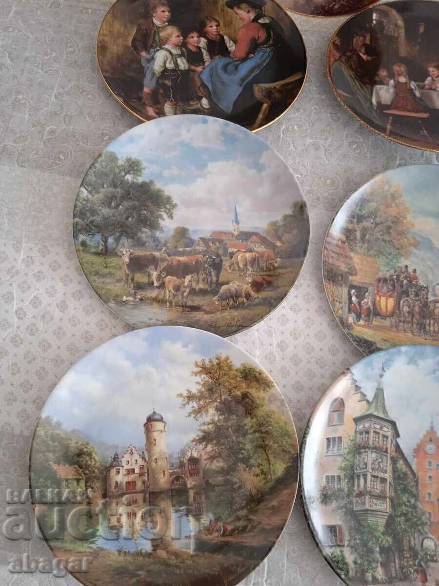 Licitație Farfurii de porțelan german de colecție - set Licitație Farfurii de porțelan german de colecție - set