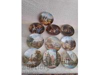 Farfurii de porțelan german de colecție - set