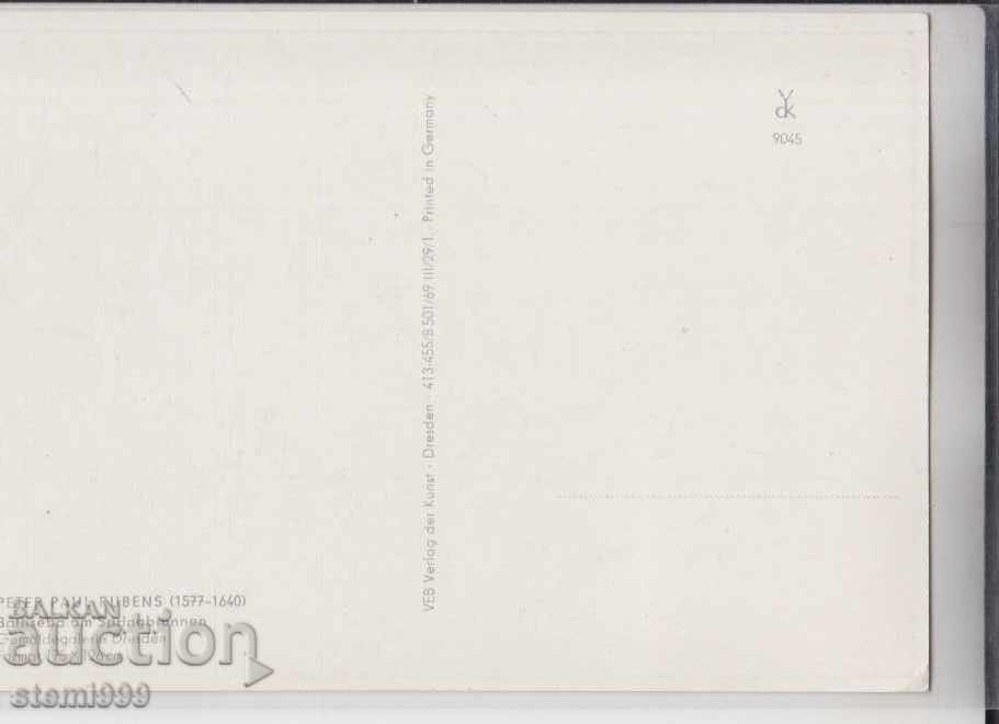 Postcard maximum Art Rubens with price 2.20 BGN | € 1.12 Postcard maximum Art Rubens with price 2.20 BGN | € 1.12