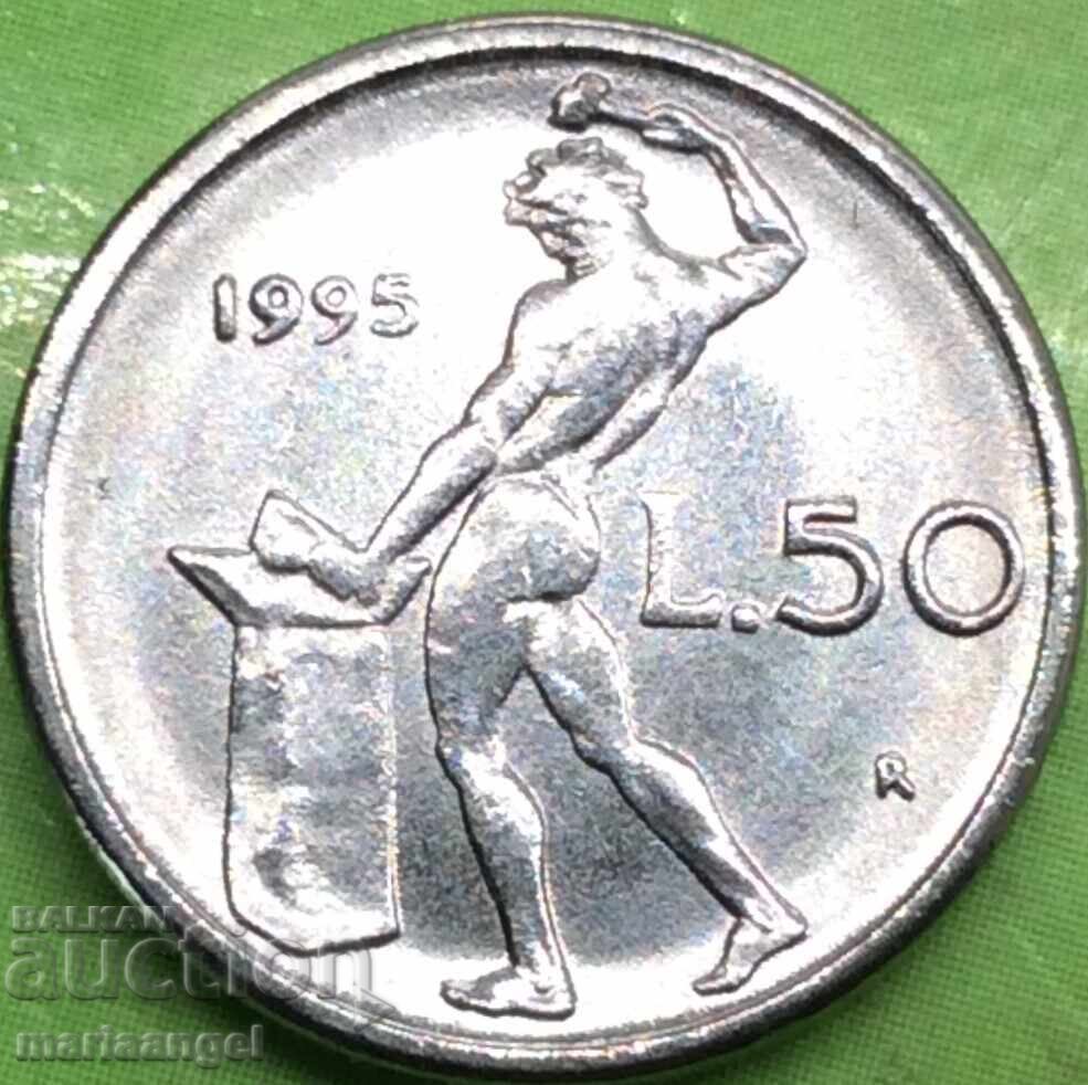 50 Λίρες 1995 Ιταλία Ήφαιστος 50 Λίρες 1995 Ιταλία Ήφαιστος
